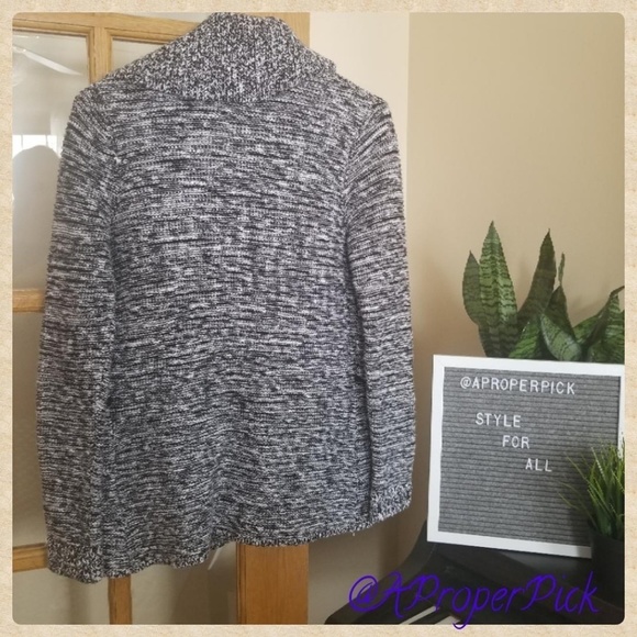 Dana Buchman Marled Open Cardi - Picture 2 of 7